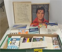 (AB) Vintage magazines and travel guide pamphlets