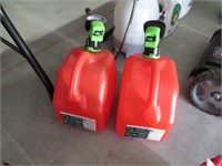 2 GAS CANS--LIKE NEW