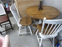 SMALL BREAKFAST TABLE  W/ 2 CHAIRS