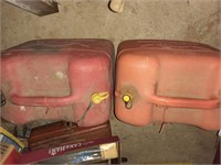 Pair of Large Fuel Cans with Fuel