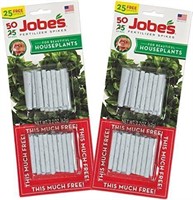 2PACK JOBES FERTILIZER SPIKES 50 PACK