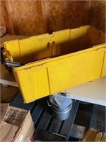 Plastic Tool Box with 4 Pipe Wrenches