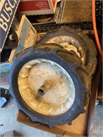 Pair of Rototiller Tires