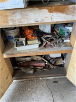 Contents of first 2 Doors - Under South Workbench