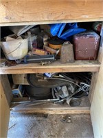 Contents of first 2 Doors - Under South Workbench