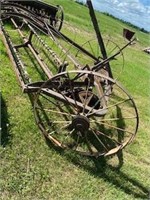 14' Steel Wheel Hay Rake