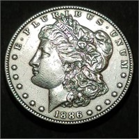 1886 Morgan Silver Dollar - High Grade Stunner!