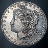 1881-S Morgan Dollar - Prooflike