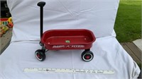 Metal radio Flyer wagon 12”x8”