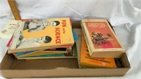 Assorted vintage books