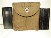 M1 Carbine double ammo pouch w/2 15 rd mags