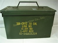 Metal 50 cal Ammo Can