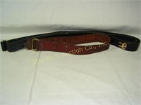 Leather military rifle sling & sling part