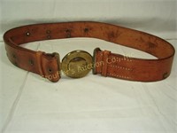 38" Leahter wist belt, El Paso Saddlery