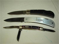 3-Case XX pocket knives