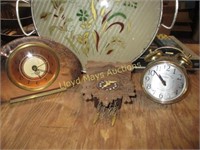 3pc Vintage Clocks