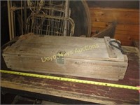 Vintage US Military Wood Ammo Crate