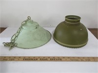 (2)Vintage Lamp Shades