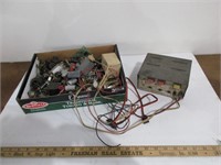 Box of Misc Electrical Items
