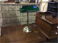 Bankers desk lamp 14” tall
