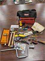 VARIOUS TOOLS AND TOOL BAG