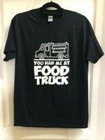 "You Had Me At Food Truck" T-SHIRT Size Large