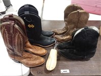 SIZE 9 MEN’S COWBOY BOOTS