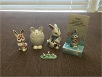 Collection of Lenox & Other Porcelain Rabbits