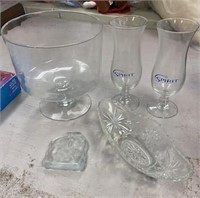 Vintage Trifle Bowl & Novelty Glassware