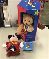 Three Wish Bears & Small Mickey Mouse Wizard