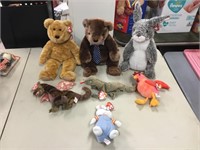 Assorted Large Beanie Babies
