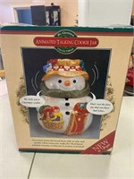 Mr. Christmas Animated Snowman Cookie Jar