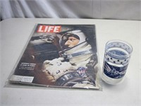 Apollo 13 Glass / Gemini 5 Life Magazine