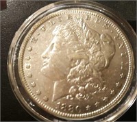1880 US Morgan Silver Dollar