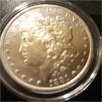 1881 US Morgan Silver Dollar