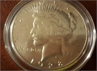1928 US Peace Silver Dollar