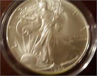 1986 US American Eagle Liberty Silver Dollar