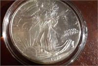 1995 US American Eagle Liberty Silver Dollar