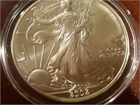 2002 US American Eagle Liberty Silver Dollar