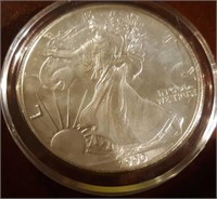 1990 US American Eagle Liberty Silver Dollar