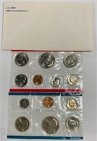 1980 Uncirculated U.S. Mint Coins
