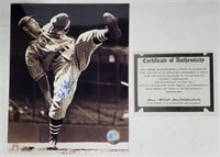 Bob Feller Signed Picture with COA