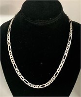 Heavy Sterling Necklace 1.24 Oz.