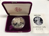 1987  American Eagle Silver Round