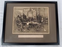 President Cleveland & Cabinet Members Print