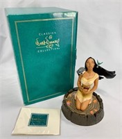 Disney Pocahontas Figurine with COA and Box