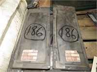 Pair Front Hoodflap Weight 15” 48-143