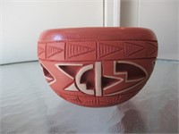 Folk Art Design Bowl