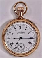 Gold Filled watch: A.W. Co. Waltham,, has