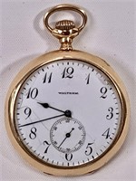 Gold Filled  watch: Waltham, 1 5/8" case